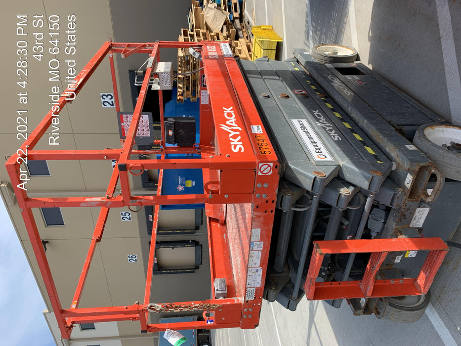 2016 Skyjack SJIII-4632 Standard Rental Specs