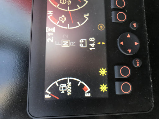 2020 Manitou MTA8044 74hp T4F, Open ROPS, Cab and Boom LED work lights, Auxiliary Hydraulics, Solid Tires, Amber strobe, Lift Hook w/66" Carriage, 60" Forks