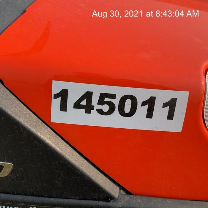 2021 Kubota RTV-X1140W-H Plastic Canopy, Windshield Acrylic Clear, LED Strobe Light, Wire Harness Kit, Back up Alarm