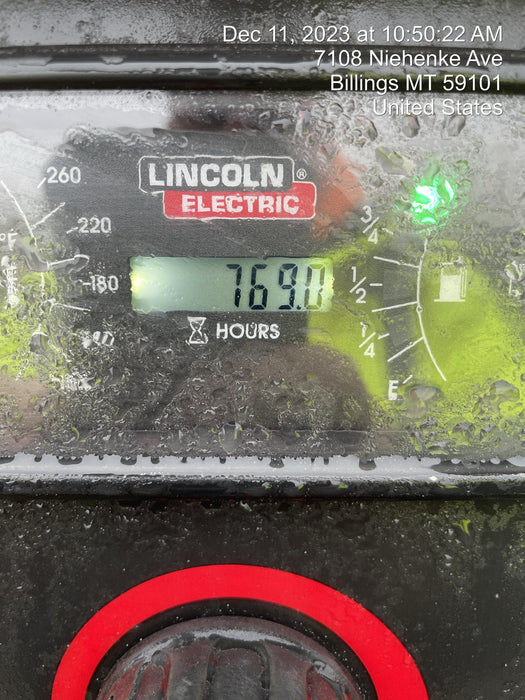 2022 Lincoln Electric Vantage 549X Crosslink Technology, Trailer Mounted, ES Decals, T3