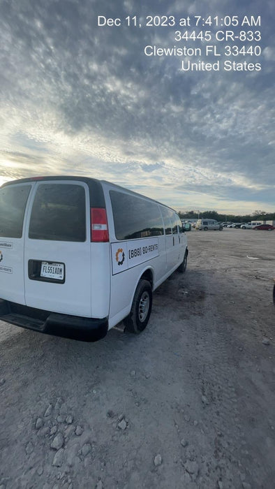 2023 CHEVROLET Express Van - Rental