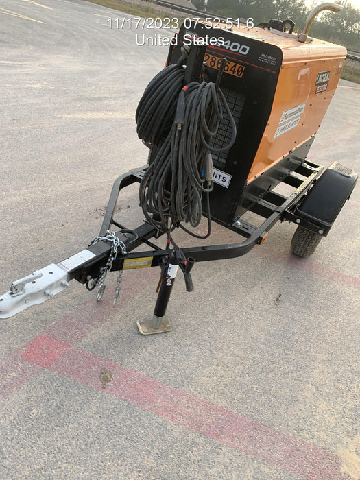2022 Lincoln Electric LE400 Kubota V1505, Trlr, Cable Rack, Light Kit, ES Decals, T3