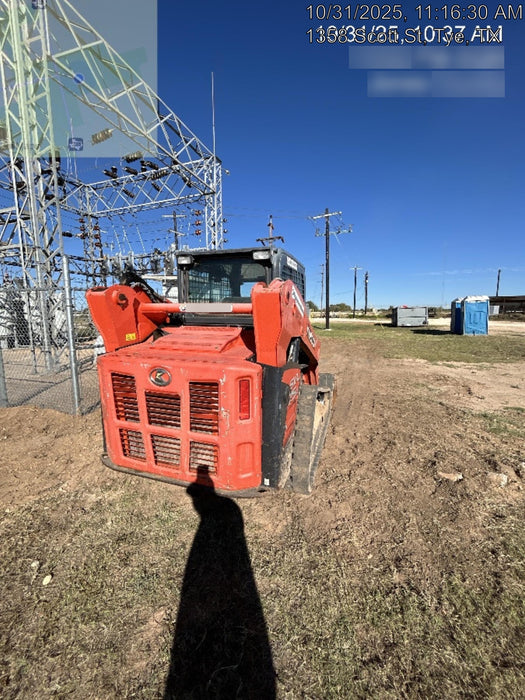 2019 Kubota SVL75-2 Cab/Heat/Air, Standard Tracks, Standard Flow, Hydraulic QC 68" HD Tooth Bucket