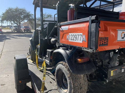 2020 Kubota RTV-X1140W-H Canopy, Diesel, 2 Seater, HDWS Tires, Windshield, Back up Alarm, Amber Strobe Light, Cargo Box