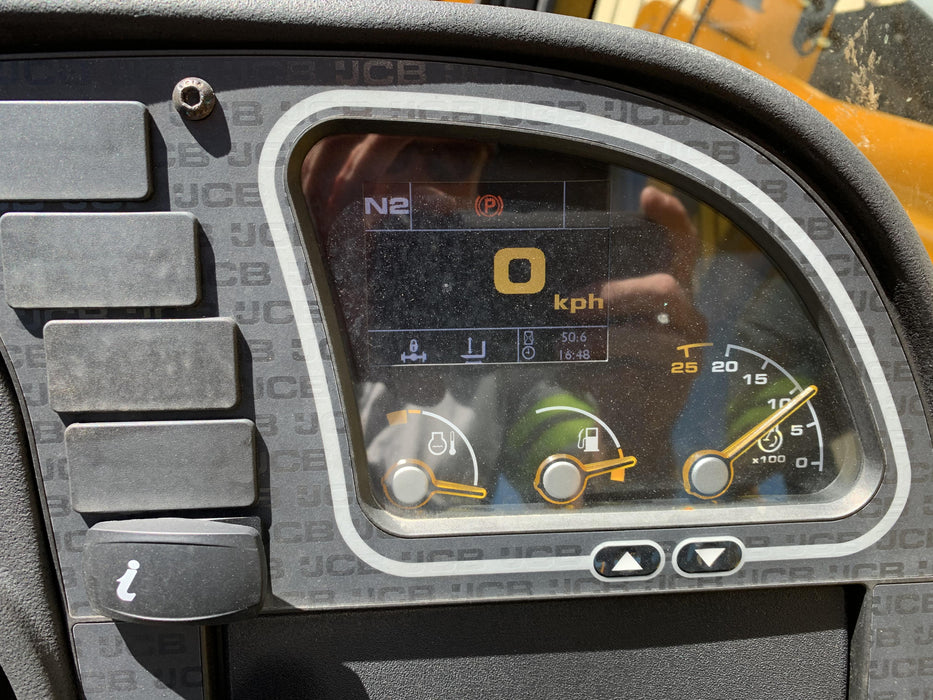 2020 JCB 509-42 Canopy, Solid Tires, Work Lights, Beacon, Aux Hydraulics, Back up Alarm, Lifting Eye, ES Decals