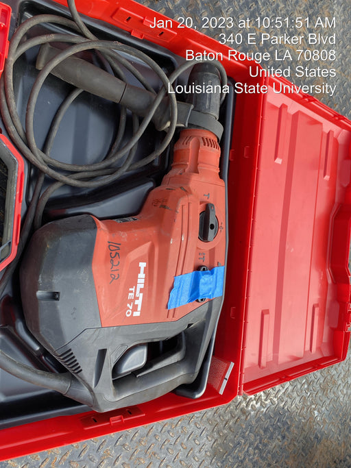 2020 HILTI TE 70-AVR
