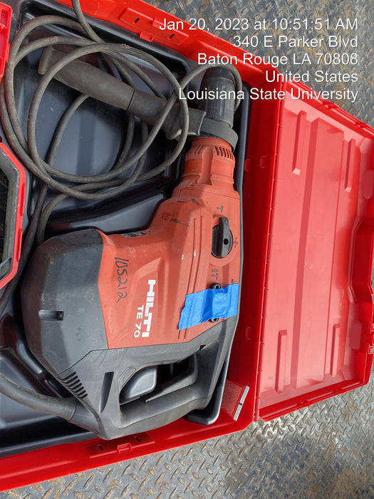 2020 HILTI TE 70-AVR
