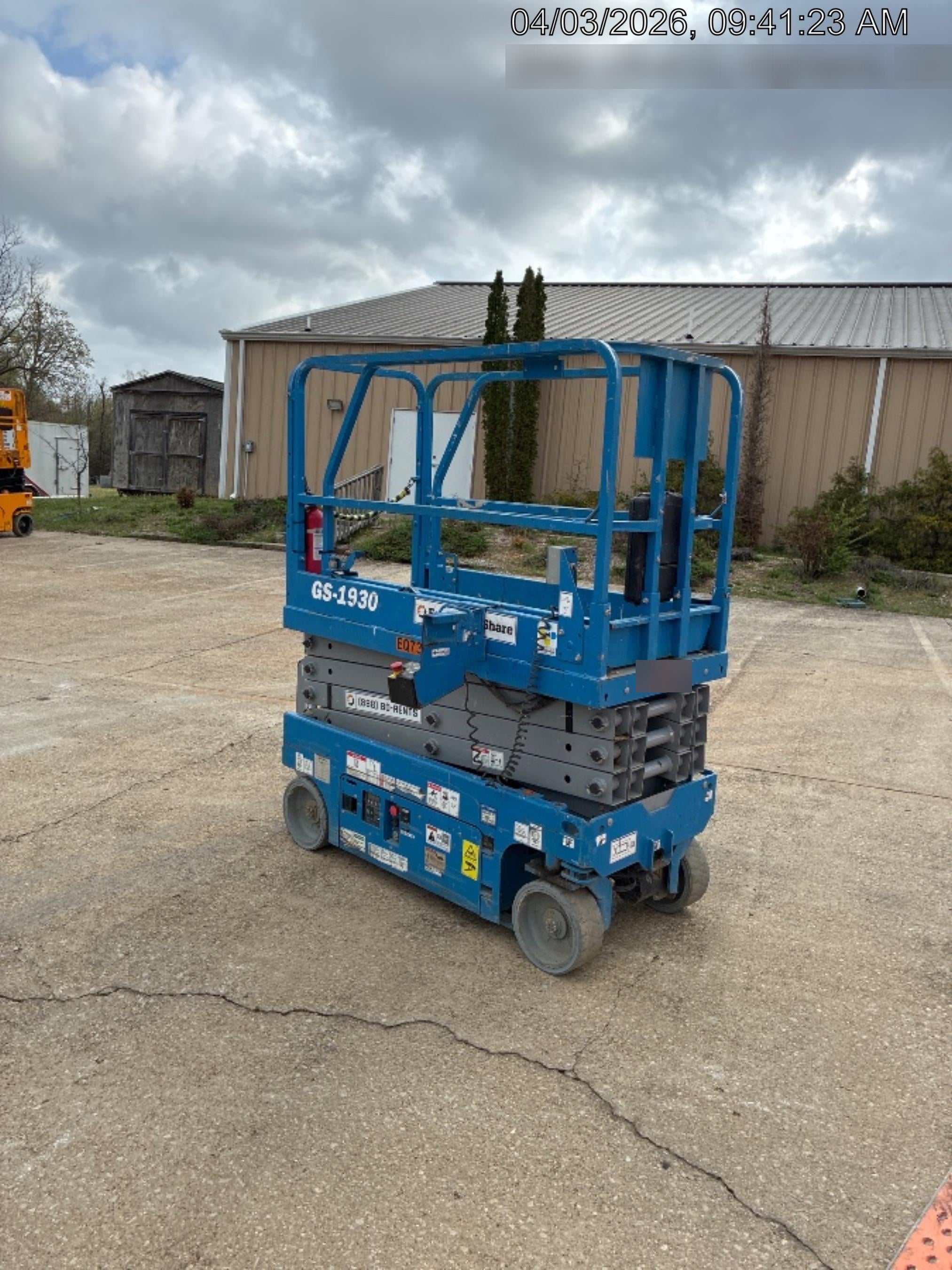 2020 Genie GS-1930 Fixed rails with chain entry gate - Pre A92.20