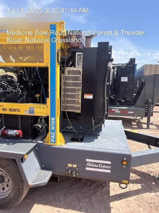 2021 ATLAS COPCO PAC H108 JD