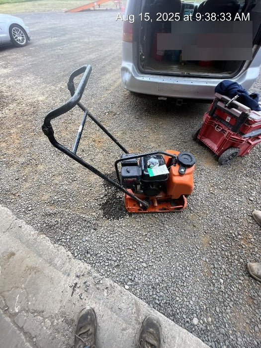 2020 Multiquip MVC82VHW Plate Honda GX160 w/water tank 18 wide