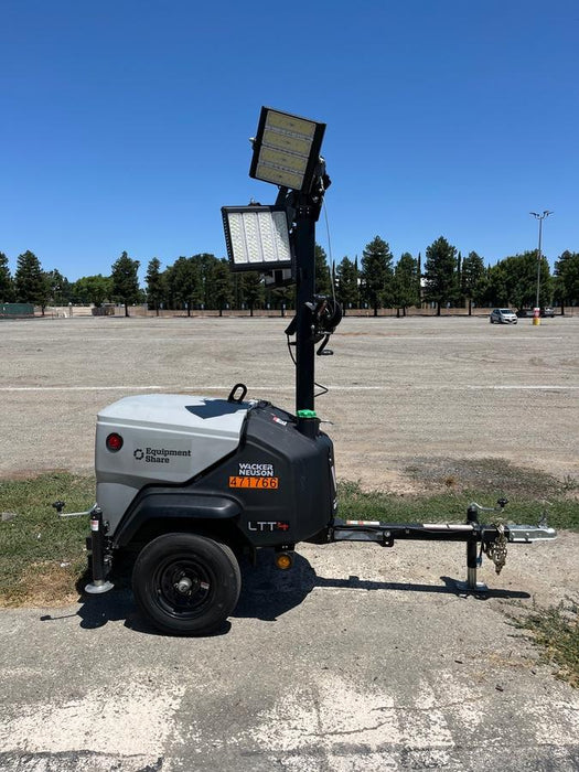 2024 Wacker Neuson LTT4 Diesel, Kohler KDW702, Deep Sea Controller, Auto Start, LED 320W, Bypass Outlet, T3