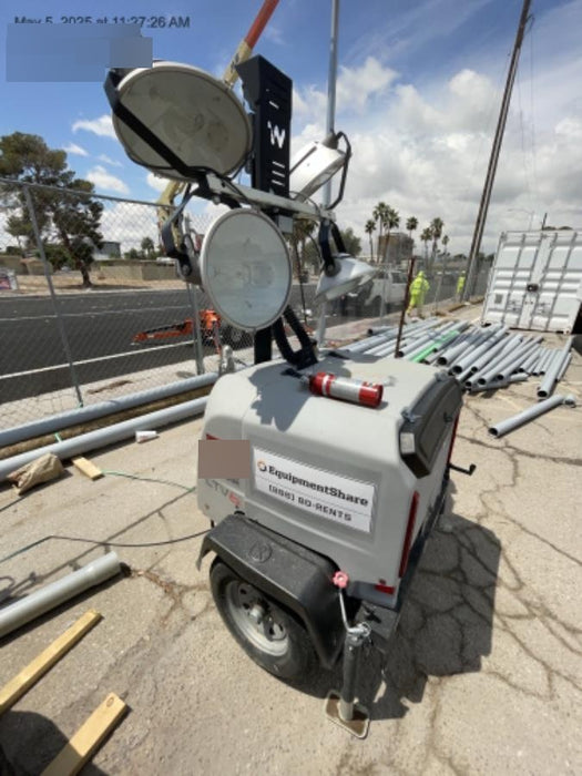 2018 Wacker Neuson LTV6L-MH Wacker Neuson LTV6L Mobile Light Tower w/Fuel Level Sensor Installed