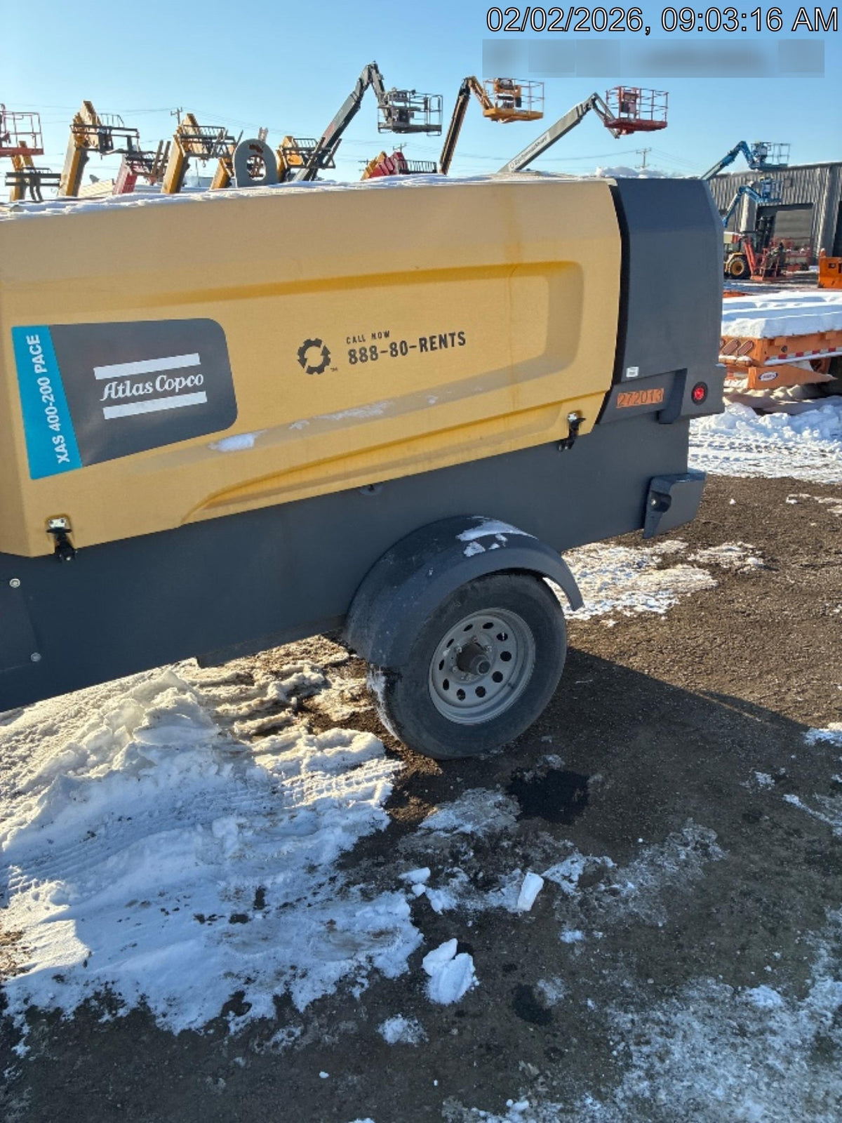 2022 ATLAS COPCO XATS400 CWK