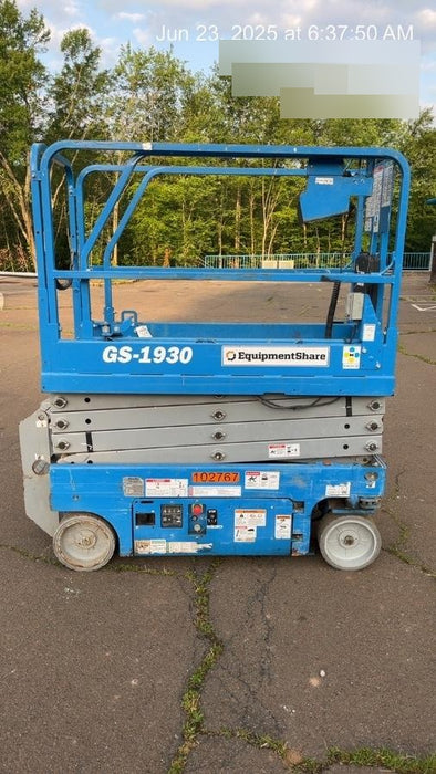 2020 Genie GS-1930 Fixed rails with chain entry gate - Pre A92.20