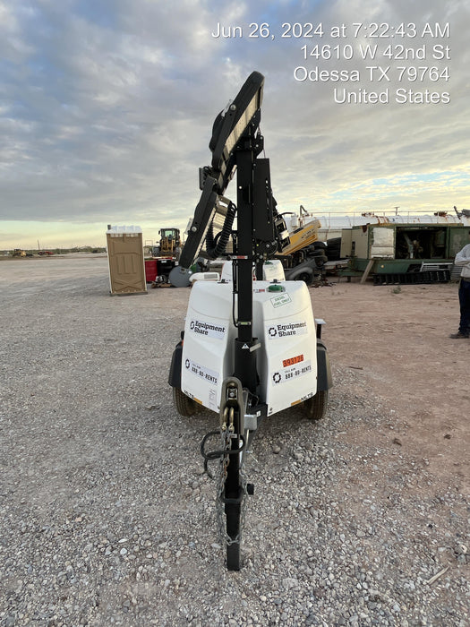 2024 Generac MLT2 Diesel, Flex Switch 120V Input, Powerzone Controller, 
(4) 320W LED Lights, 4kW Generator, 39.9 Gal Fuel Tank, 2" Ball, T3