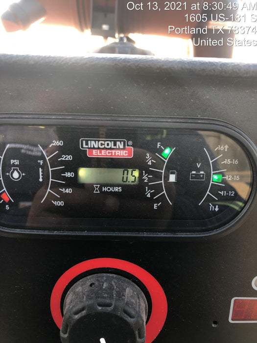 2021 Lincoln Electric Vantage 549X Ready Pak 3, ORANGE (includes trailer, cable rack, fender light kit)