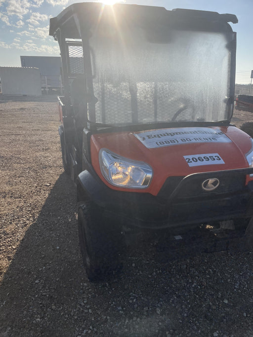 2022 Kubota RTV-X1140W-H Plastic Canopy, Windshield Acrylic Clear, LED Strobe Light, Wire Harness Kit, Back up Alarm