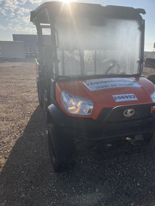 2022 Kubota RTV-X1140W-H Plastic Canopy, Windshield Acrylic Clear, LED Strobe Light, Wire Harness Kit, Back up Alarm