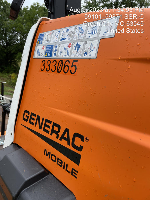 2023 Generac MLT2 Diesel, Flex Switch 120V Input, Powerzone Controller, (4) 320W LED Lights, 4kW Generator, 39.9 Gal Fuel Tank, 2" Ball, T3