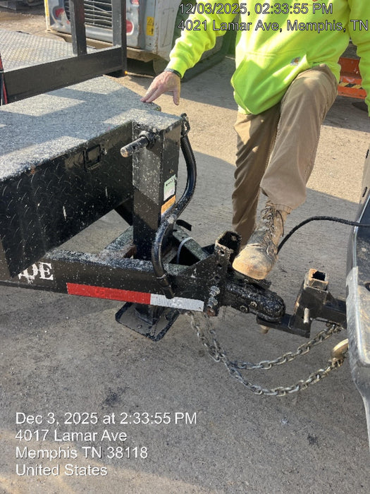 2024 TEXAS PRIDE TRAILERS 21' Lowboy Gravity Tilt Bed 14K Bumper Pull Trailer