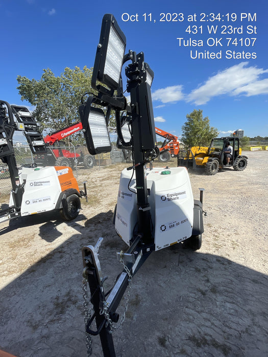 2023 Generac MLT2 Diesel, Flex Switch 120V Input, Powerzone Controller, (4) 320W LED Lights, 4kW Generator, 39.9 Gal Fuel Tank, 2" Ball, T3