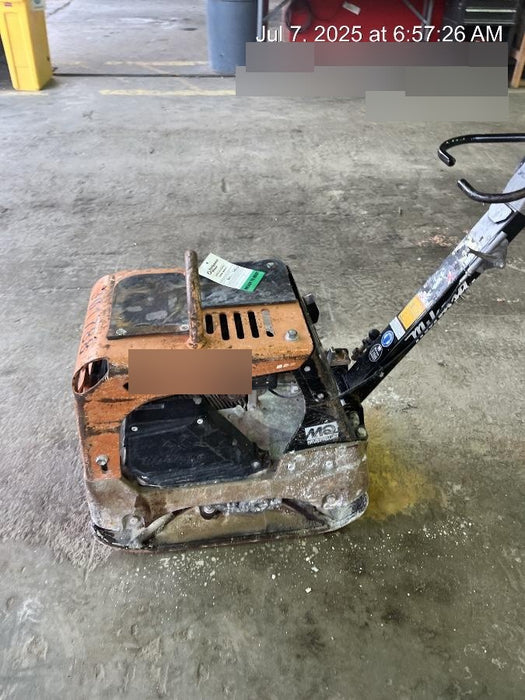 2023 Multiquip MVH158 Honda GX200, 17" Plate, Gas