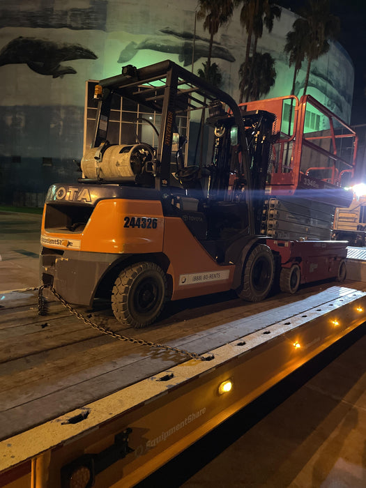 2022 TOYOTA 8FGU25 LP w/ Scale