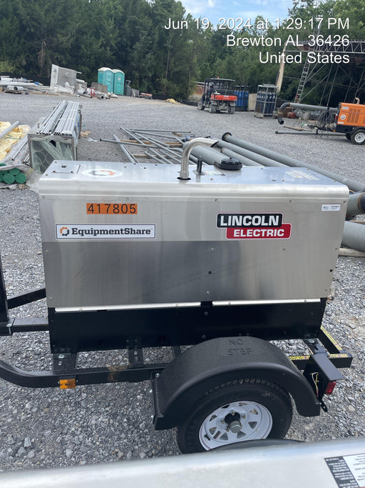 2024 Lincoln Electric LE400 Kubota V1505, Trlr, Cable Rack, Light Kit, ES Decals, T3