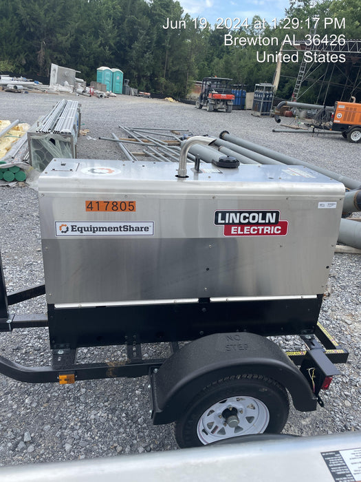 2024 Lincoln Electric LE400 Kubota V1505, Trlr, Cable Rack, Light Kit, ES Decals, T3