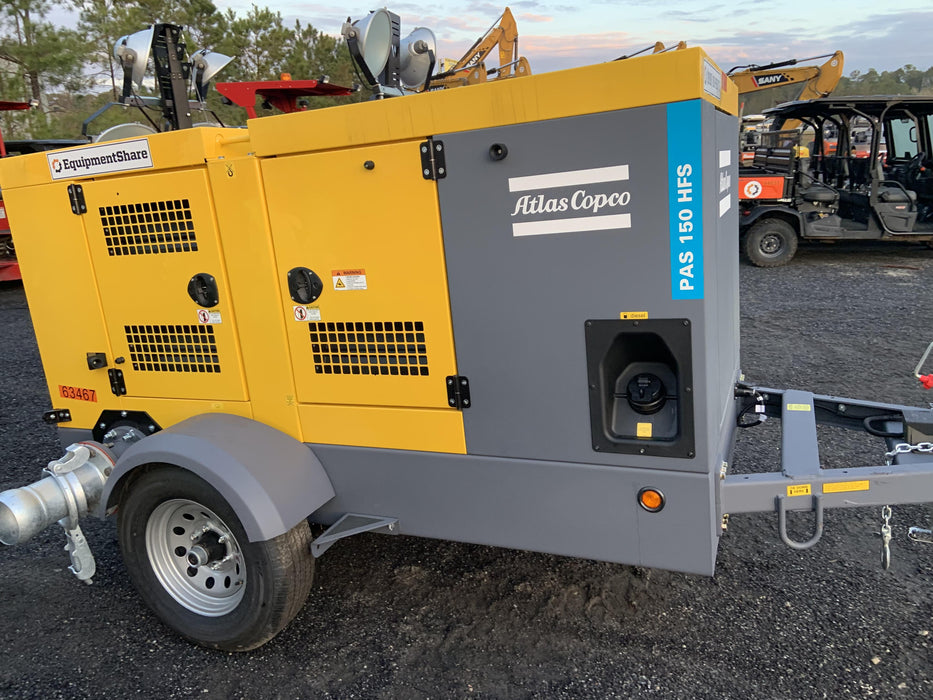 2020 ATLAS COPCO PAS 150 HF CS Enclosed