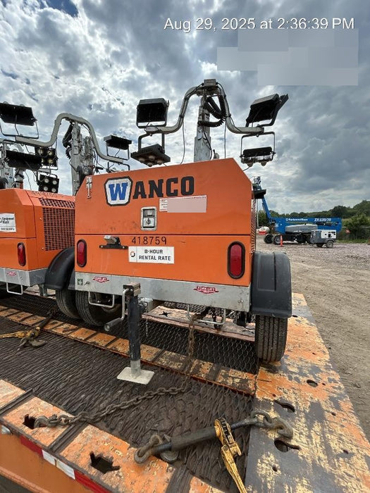 2024 Wanco WLTT-4MM4K Diesel, Deep Sea Controller, Shore Power Plug, Auto Start, (4) 350W LED Floodlights, 4kW Generator, 60 Gal Fuel Tank, 2" Ball, T3