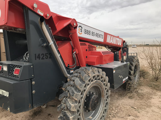 2019 Manitou MTA8044 MTA 8044 - 74 HP T4, Canopy, Worklights/Strobe, Beacon, 66" Carriage, 48" Forks, Solid Tires, Lift Hook, Aux Hydraulics