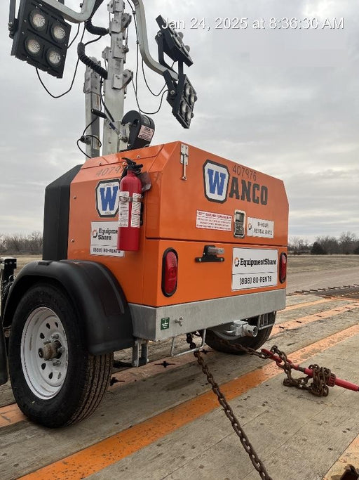 2024 Wanco WLTT-4MM4K Diesel, Deep Sea Controller, Shore Power Plug, Auto Start, (4) 350W LED Floodlights, 4kW Generator, 60 Gal Fuel Tank, 2" Ball, T3