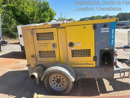 2021 ATLAS COPCO PAS 100 HF CS Enclosed