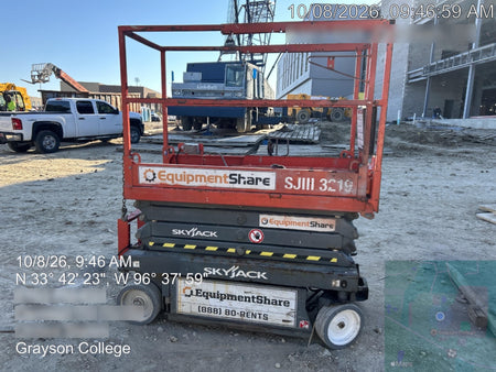 2019 Skyjack SJIII-3219 Skyjack SJIII3219 Standard w/Trojan Batteries