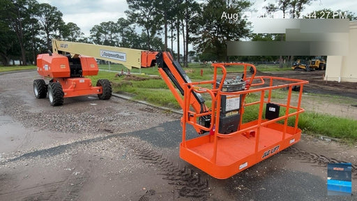 2020 JLG 860SJ Deutz Diesel Engine, FF Tires, Rotating Beacon, Panel Cradle Package