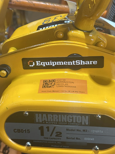 2026 HARRINGTON CB015-20
