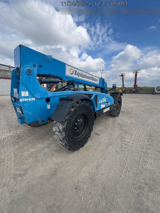 2019 Genie GTH-636 Genie GTH-636 w/Enclosed Cab w/HVAC, Work Lights, Solid Tires, Beacon, 48" Carriage and Forks