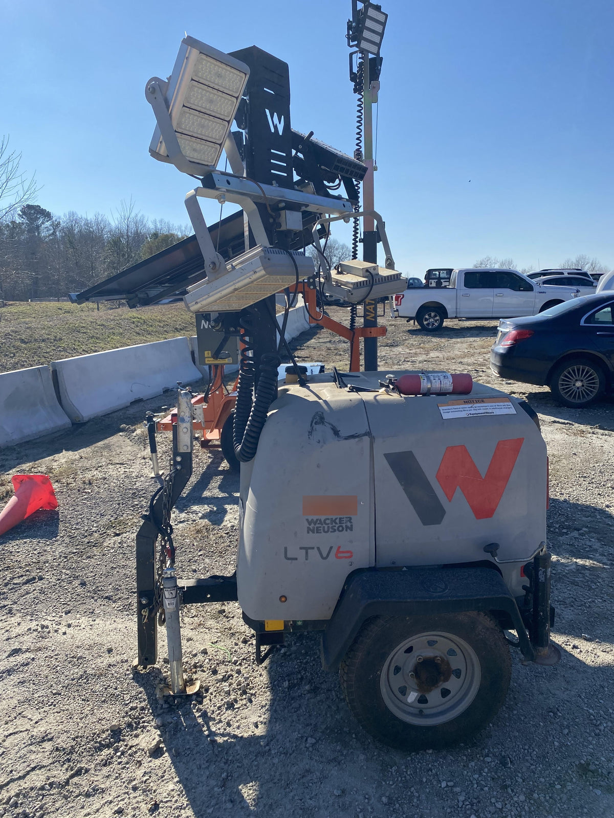 2019 Wacker Neuson LTV6K-LED Standard LED Towable Light Tower w/None