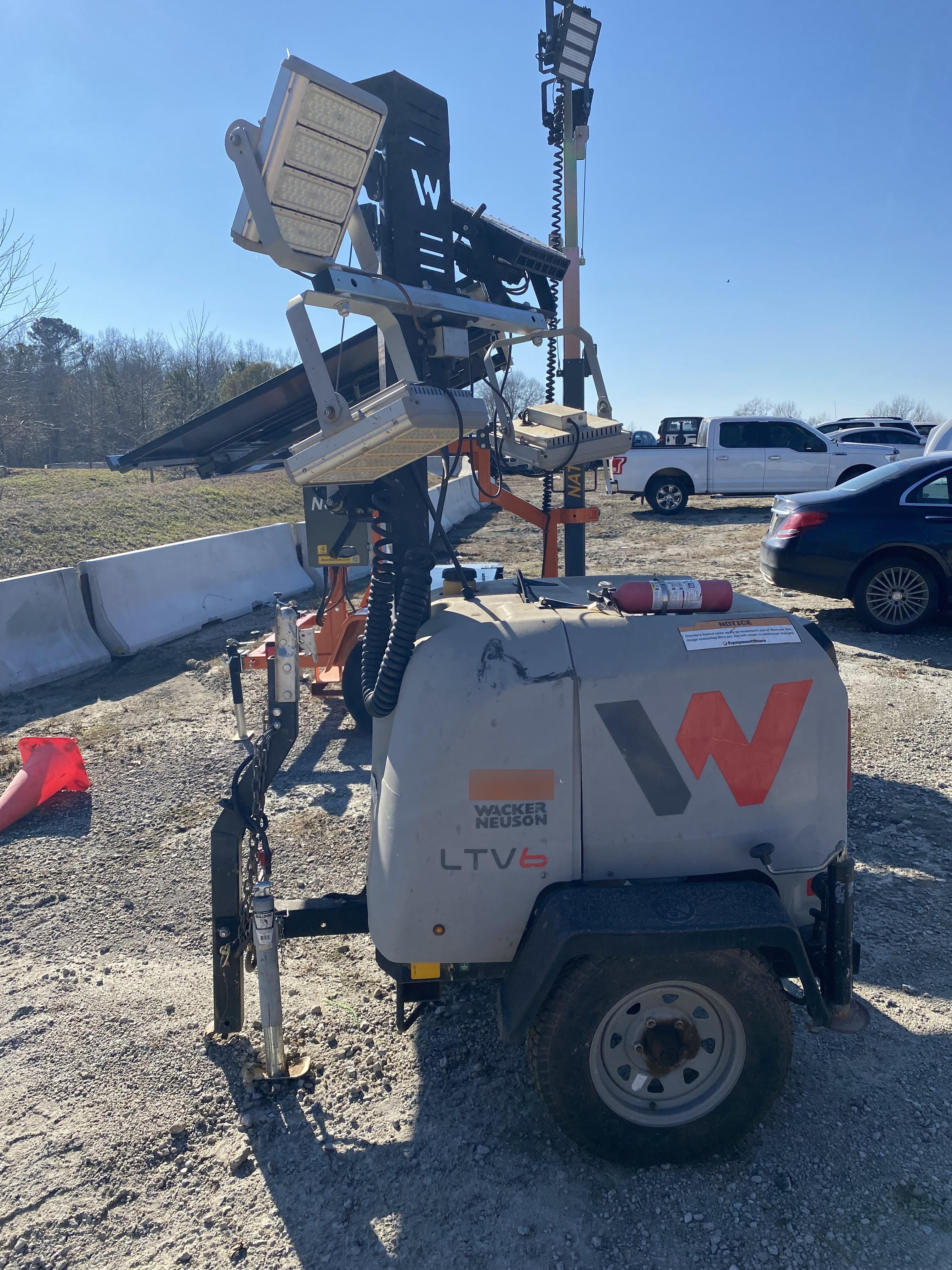 2019 Wacker Neuson LTV6K-LED Standard LED Towable Light Tower w/None