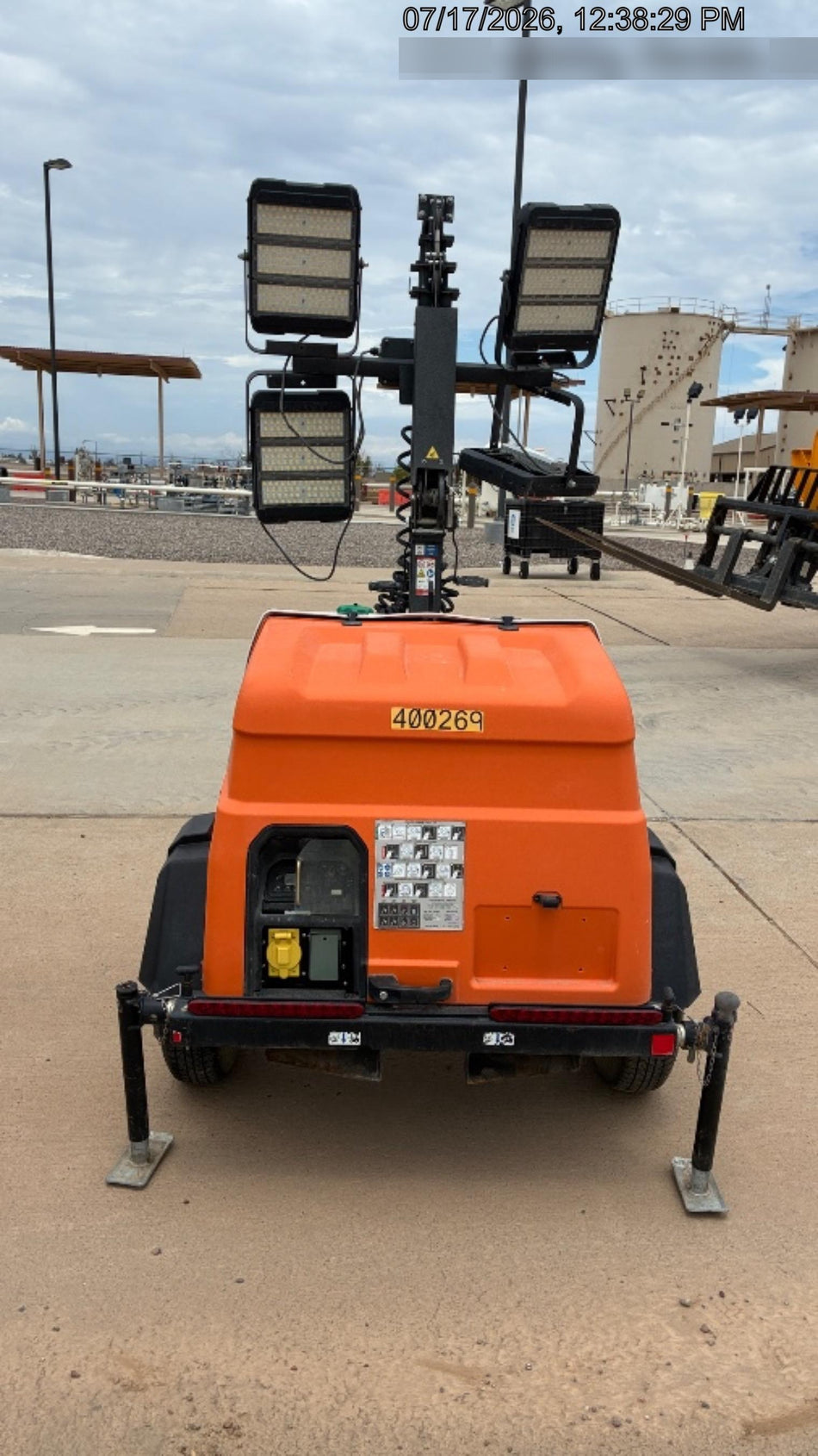 2024 Generac MLT2 Diesel, Flex Switch 120V Input, Powerzone Controller, 
(4) 320W LED Lights, 4kW Generator, 39.9 Gal Fuel Tank, 2" Ball, T3