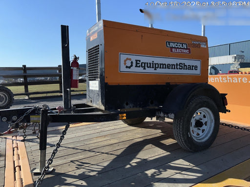 2021 Lincoln Electric Vantage 322 Vantage 322 Ready Pak 3 w/ Decals, ORANGE (includes trailer, cable rack, fender light kit) NO Telematics