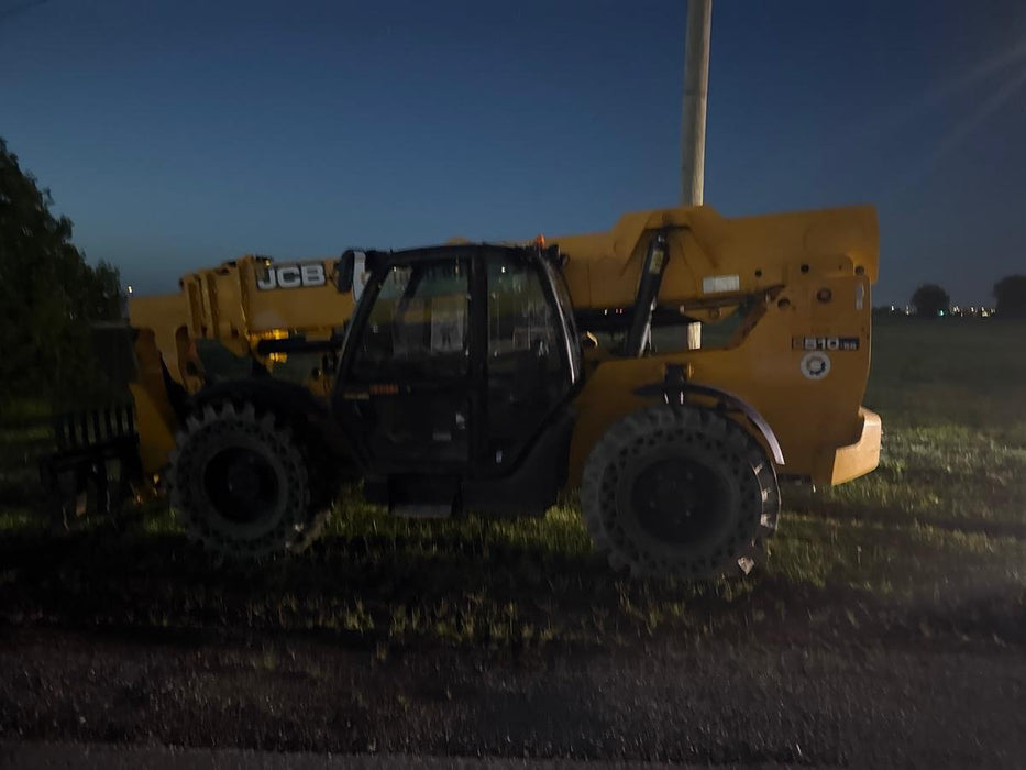 2020 JCB 510-56 Cab/Heat/Air, Solid Tires, Work Lights, Beacon, Aux Hydraulics, Back up Alarm, Lifting Eye, ES Decals