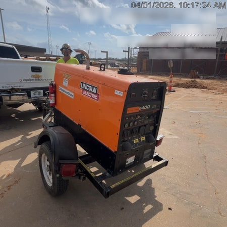 2022 Lincoln Electric LE400 Kubota V1505, Trlr, Cable Rack, Light Kit, ES Decals, T3