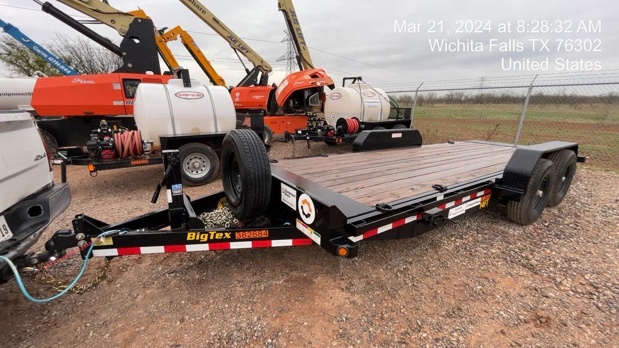 2023 BIG TEX TRAILER 14FT-20BK