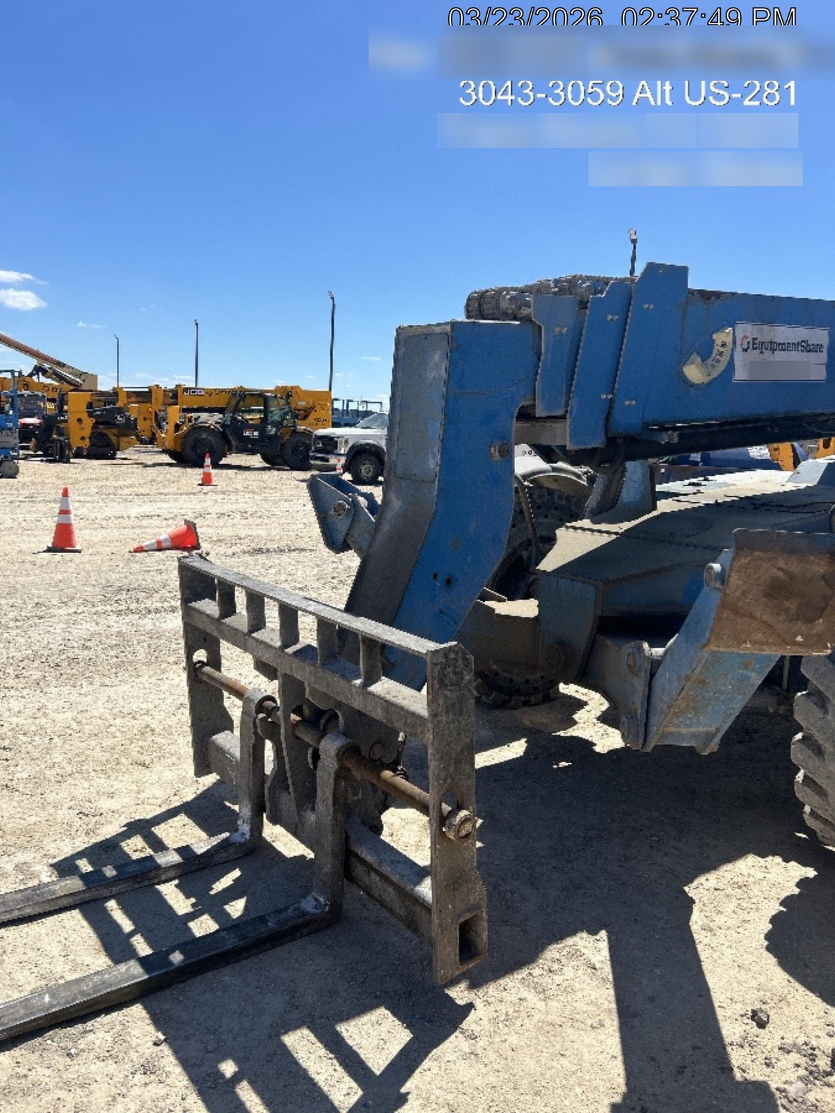 2017 GENIE GTH-1056