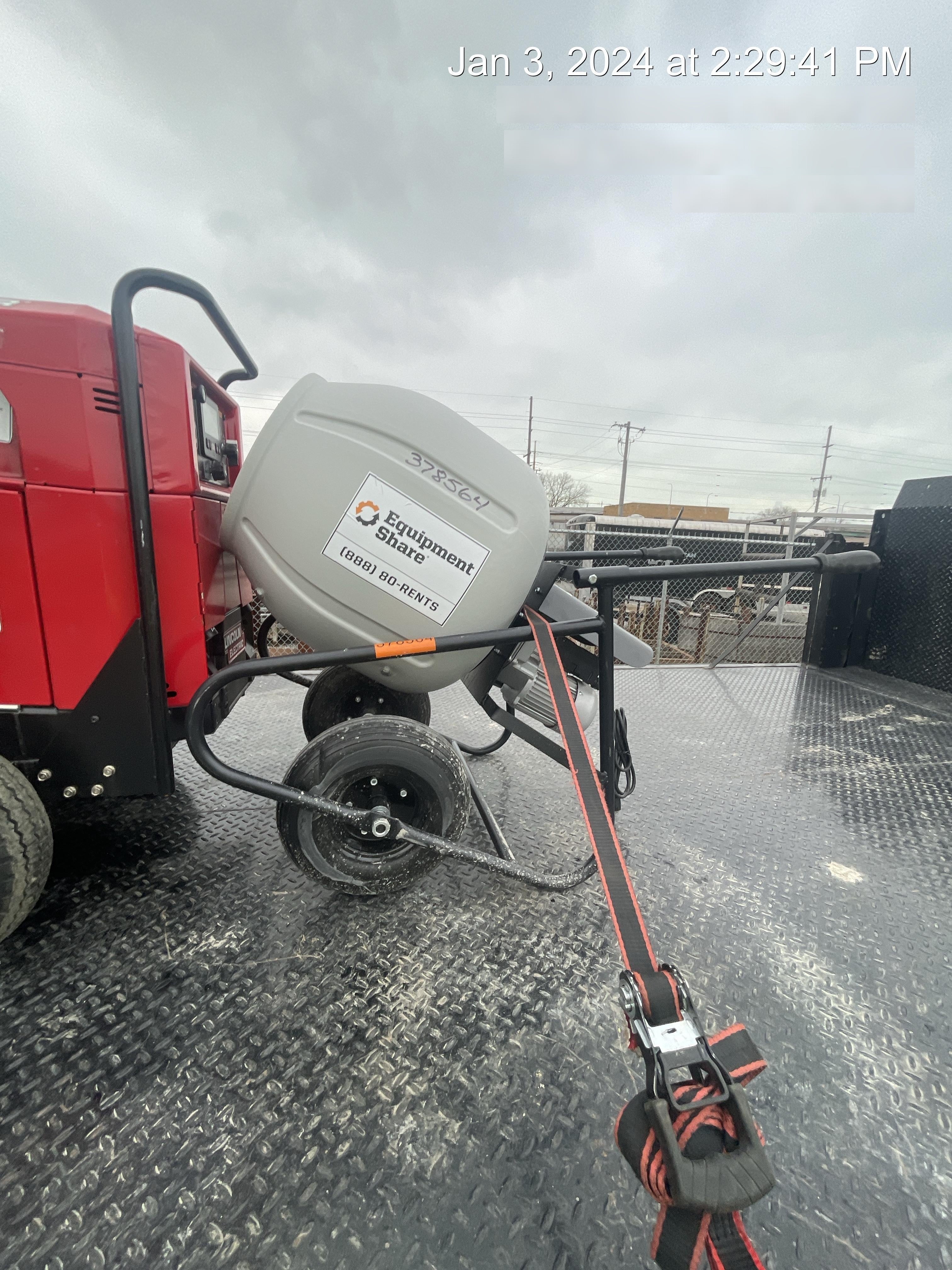 2023 KLUTCH Concrete Mixer 3.5