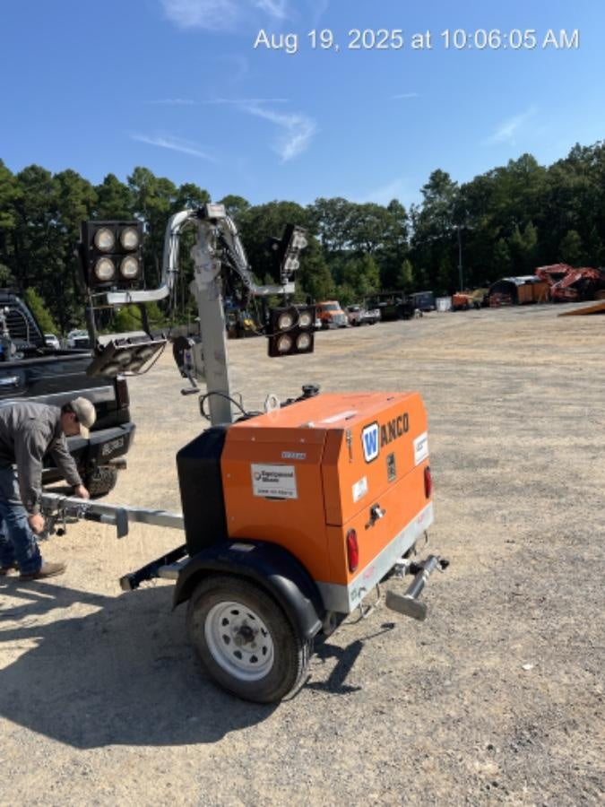 2024 Wanco WLTT-4MM4K Diesel, Deep Sea Controller, Shore Power Plug, Auto Start, (4) 350W LED Floodlights, 4kW Generator, 60 Gal Fuel Tank, 2" Ball, T3