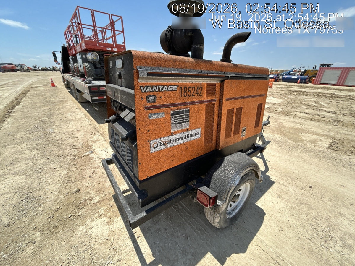 2021 Lincoln Electric Vantage 549X Ready Pak 3, ORANGE (includes trailer, cable rack, fender light kit)
