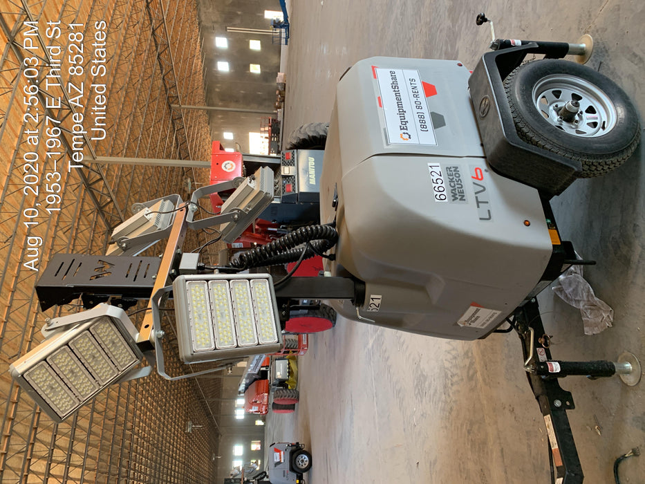 Wacker Neuson LTV6K LED Lighting 300W- Vertical Mast